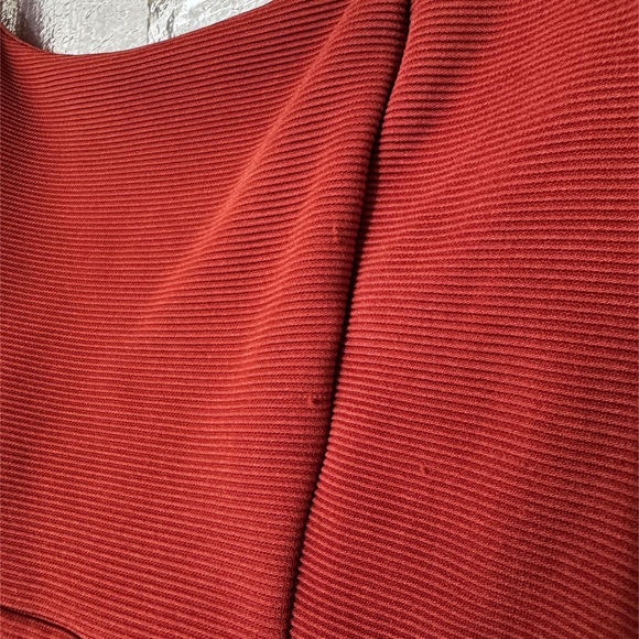 Red-Orange Windsor Chic Red Mini Dress - Picture 3 of 5